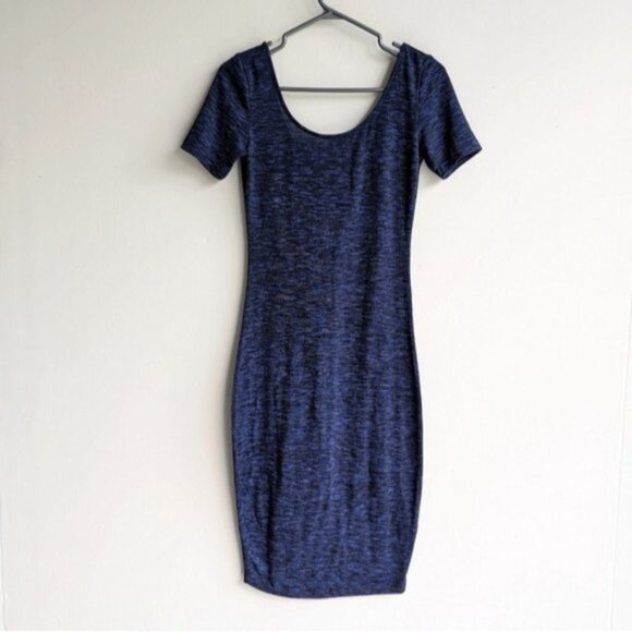 Dynamite short sleeve knit t-shirt midi dress - Picture 1 of 5